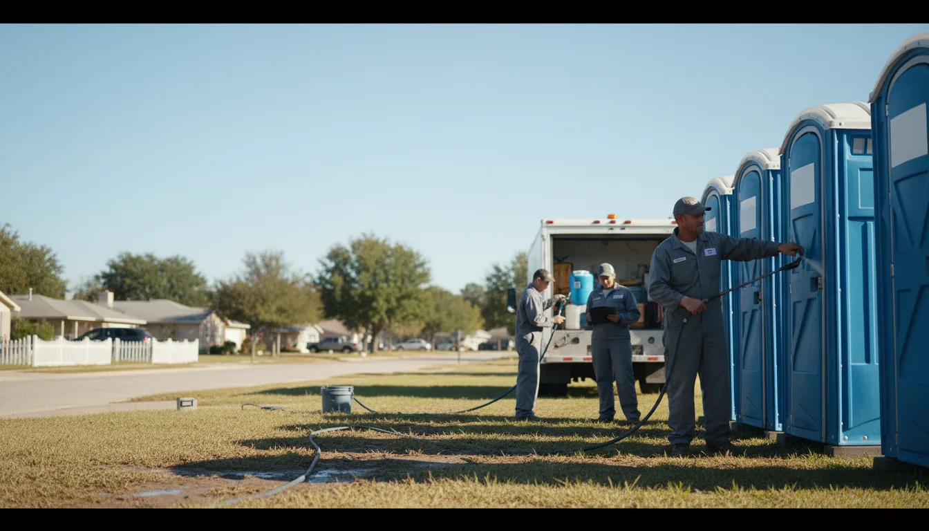 Long-Term Portable Toilet Rental in Haynesville, VA near me
